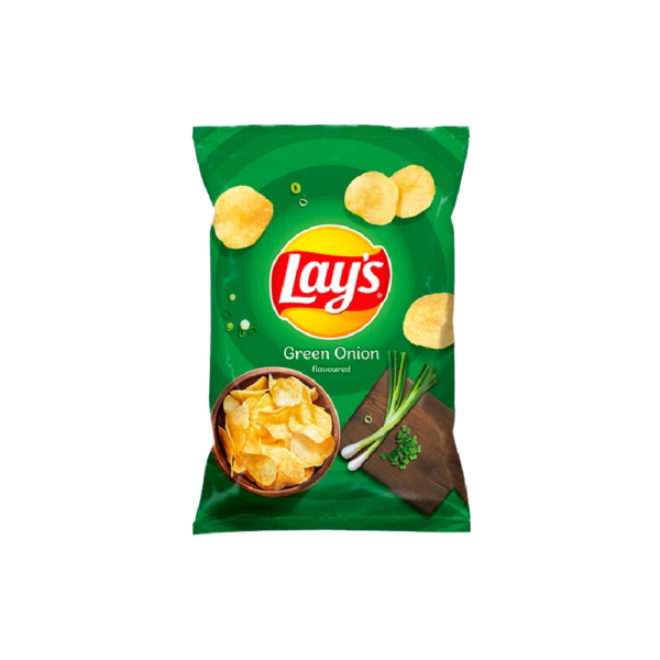 Lays Chips Green Onion 140g x 21 – HS Global